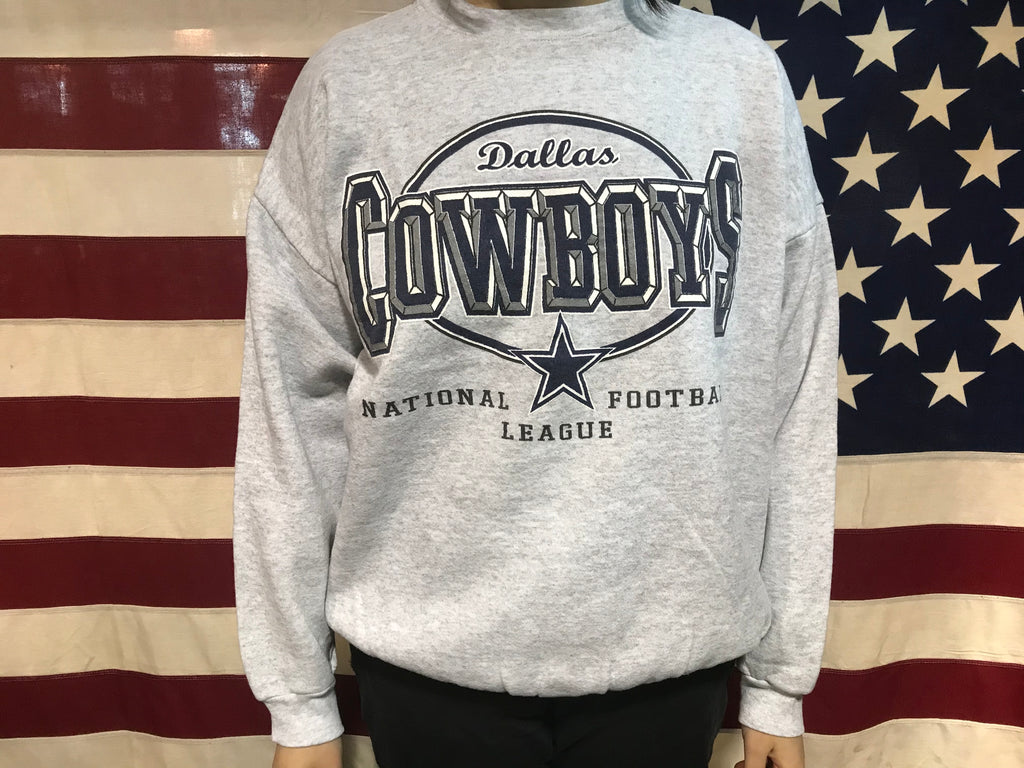 Dallas Cowboys NFL 90’s Vintage Crew Sporting Sweat by Logo7 USA