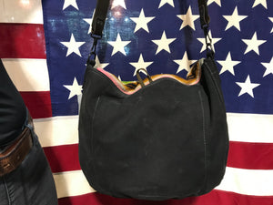 Pendleton & Canvas Vintage Re - Make Messenger Shoulder Bag Made in USA