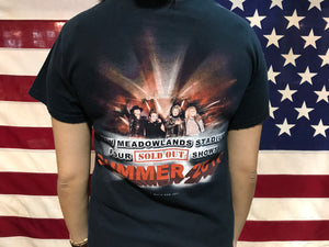 Bon Jovi Tour Summer 2010 Original Vintage Rock T-Shirt by Gildan