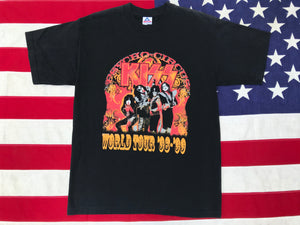Kiss  “ Psycho Circus World Tour ‘98 - ‘99 “ Original Vintage Rock T-Shirt by AAA USA