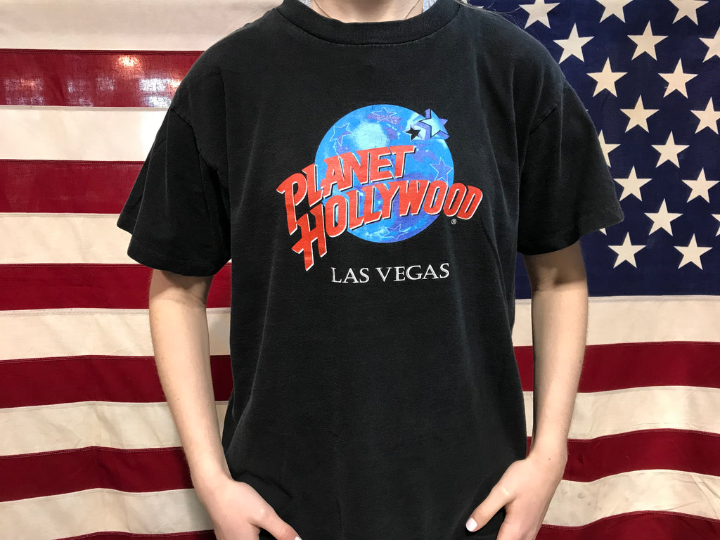 Planet Hollywood “ Las Vegas  “  90’s Vintage Crew T-Shirt Made In USA