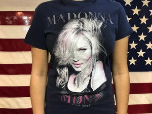 Madonna The MDNA Tour 2012 Original Vintage Rock T-Shirt by Delta