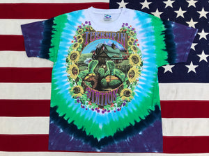 Grateful Dead ©️1999 G.D.P, Inc. “ Terrapin Station “ Original Vintage Rock Tie Dye T-Shirt by Liquid Blue USA