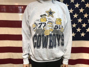 Dallas Cowboys NFL 90’s Vintage Crew Sporting Sweat by Fruit of the Loom Made in USA