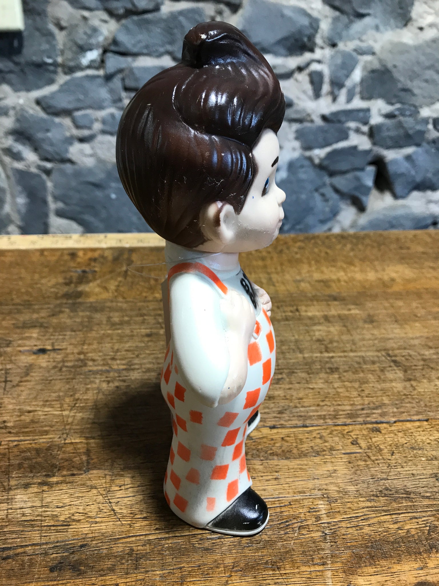 Big Boy Restaurants of America Coin Bank Vintage 1973 Advertising Doll by Marriott Corp.