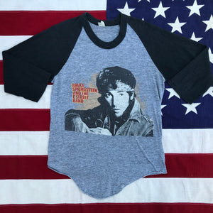Bruce Springsteen & The E Street Band “ World Tour ‘84 - ‘85 “ Original Vintage Rock T-Shirt By Tour Sportswear Made in USA