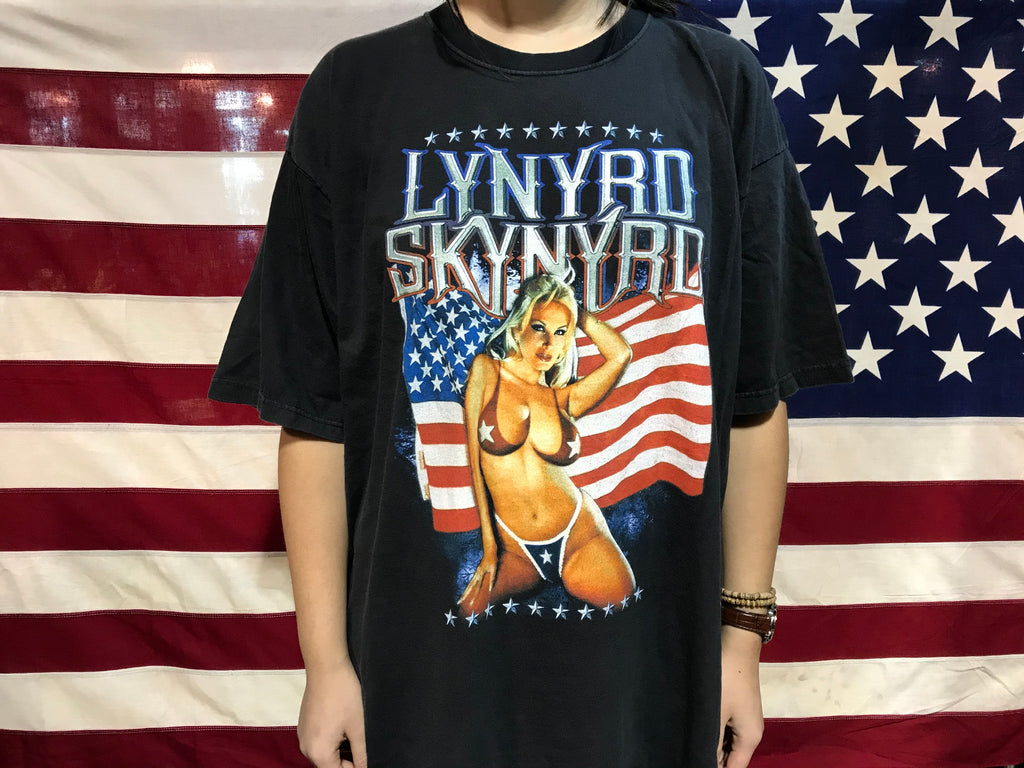 Lynyrd Skynyrd Tour 2002 “ Outta The Hole “ Concert  Original Vintage Rock T-Shirt by Allsport USA