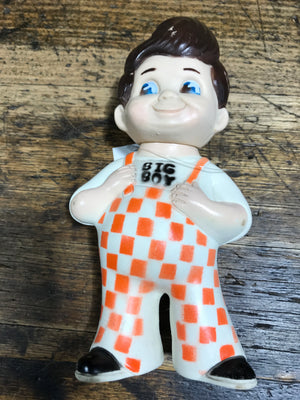 Big Boy Restaurants of America Coin Bank Vintage 1973 Advertising Doll by Marriott Corp.