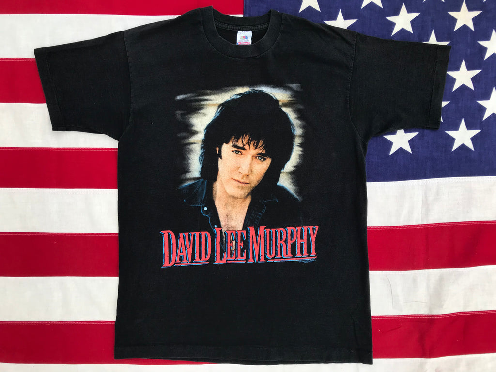 David Lee Murphy  “ Out With A Bang U.S. Tour ‘95 “ Original Vintage Rock T-Shirt by Fruit Of The Loom Made in USA