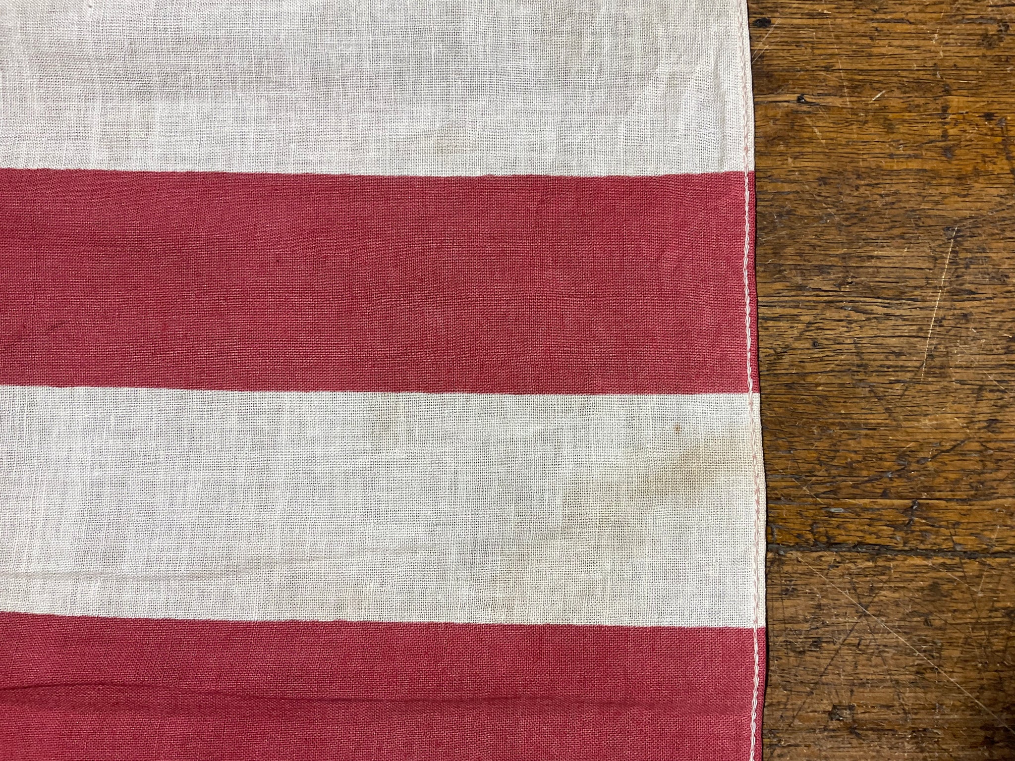 USA Vintage 1970’s United States America Printed Cotton Flag Authentic