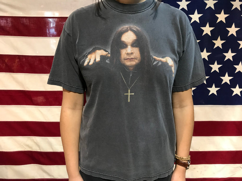 OZZY Osborne Vintage 2002 print Rock T-Shirt by All Sport