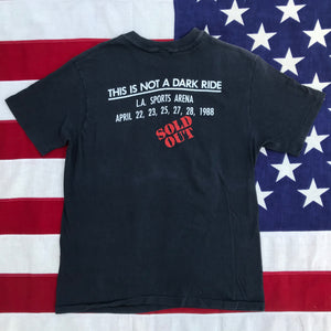 Bruce Springsteen “ Tunnel Of Love Express Tour “ LA Sports Arena 1988 RARE USA Original Vintage Rock T-Shirt