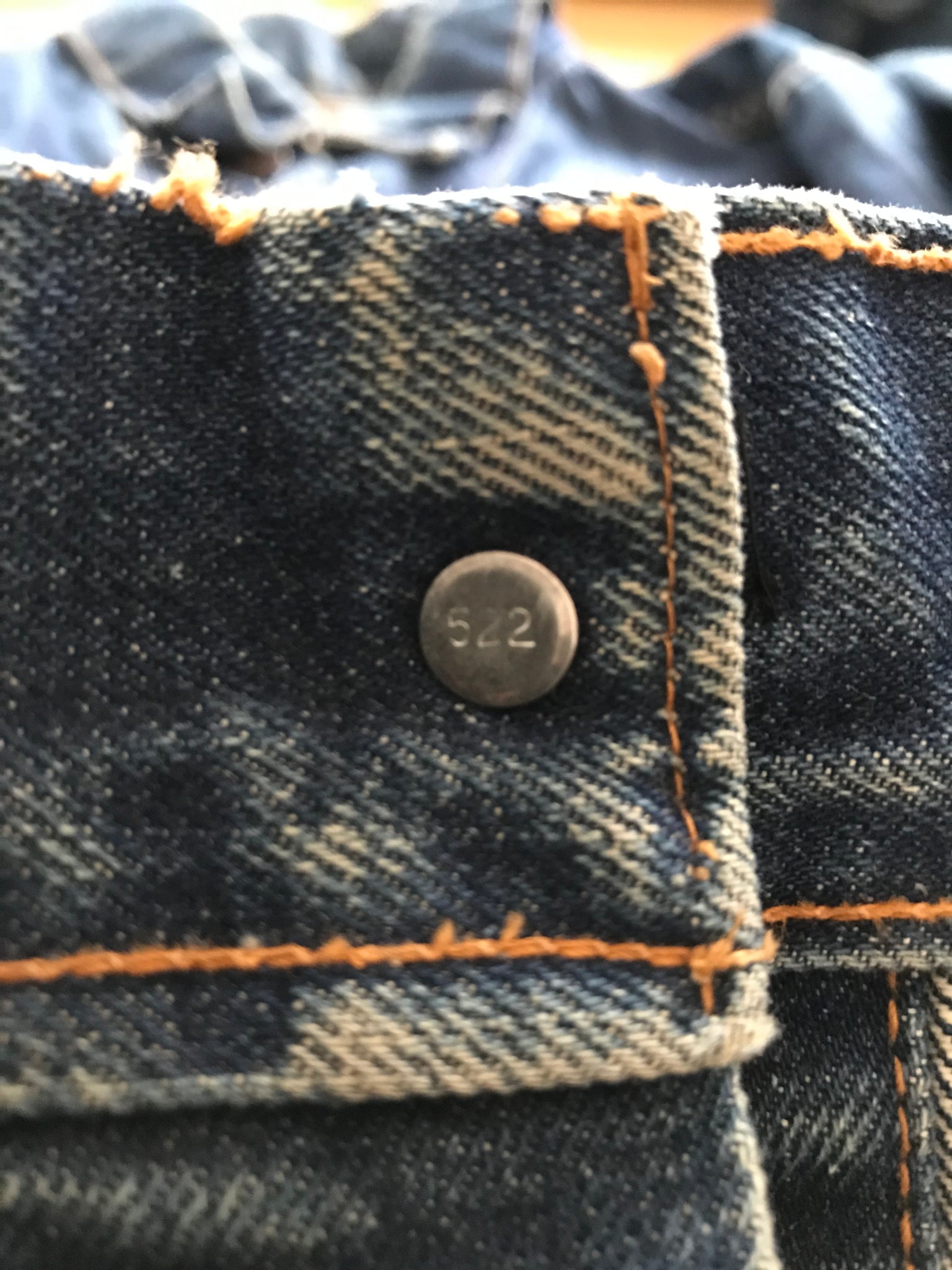 LEVI'S Made & Crafted French Tulle Denim Trucker Jacket