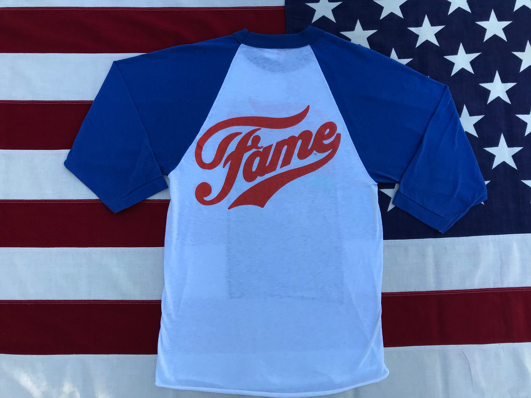 Fame TM Vintage Raglan T-Shirt ©️1983 MGM/ UA Entertainment Co.