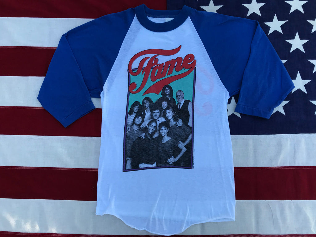 Fame TM Vintage Raglan T-Shirt ©️1983 MGM/ UA Entertainment Co.