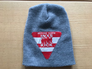 INXS KICK Tour ‘Before Show ‘ Pass Vintage 87/88 Beanie Made by Music Head USA